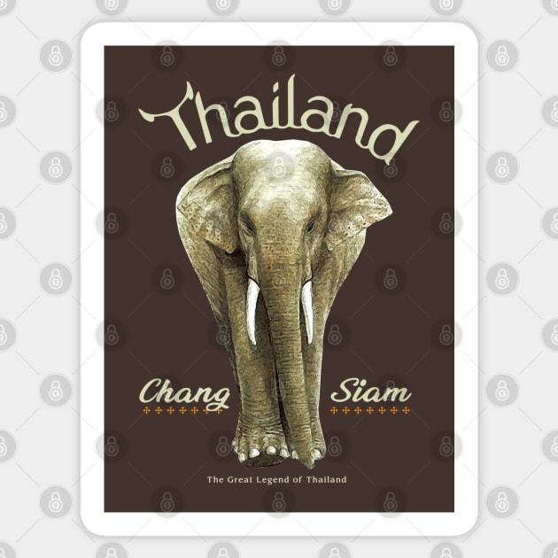 Chang Thai Sticker by KewaleeTee